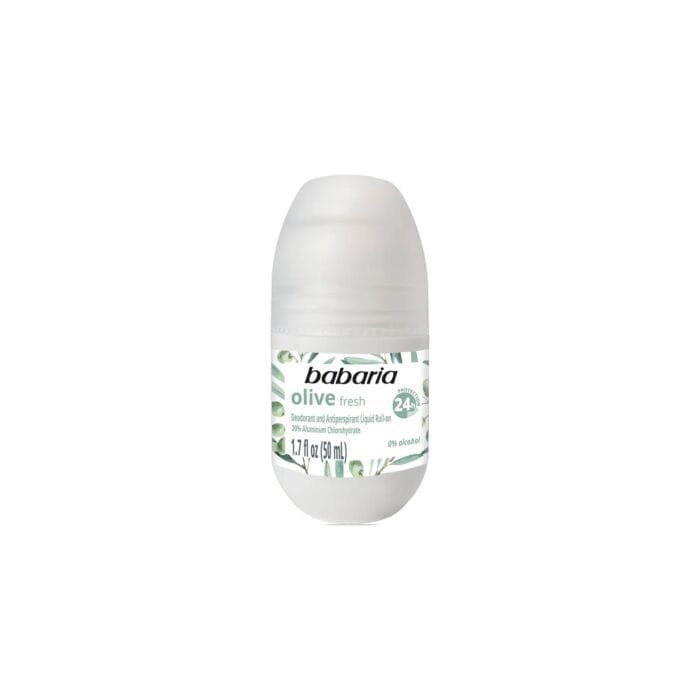 Desodorante Roll-On de aceite de oliva Babaria 50 mL - Imagen 1