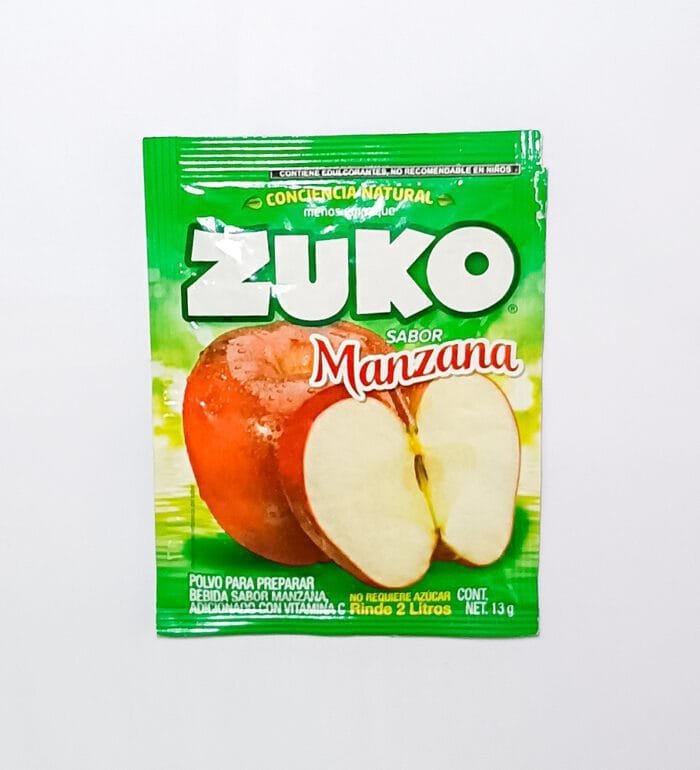 Refresco sabor manzana Zuco 13 g - Imagen 1