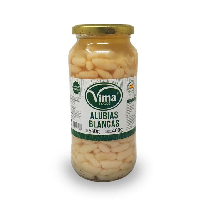 21 Frijoles alubias blancas Vima Foods 410 g - Imagen 1