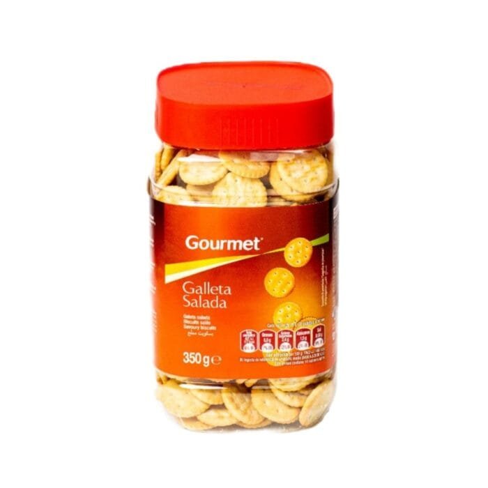 410 Galleta Salada Redonda Gourmet 350 g - Imagen 1