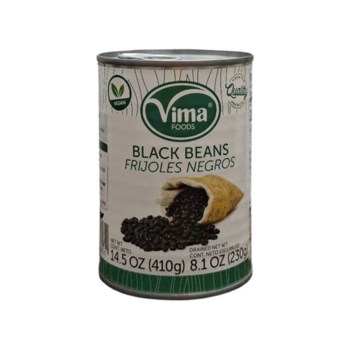 Frijoles negro Vima Foods 410 g - Imagen 1