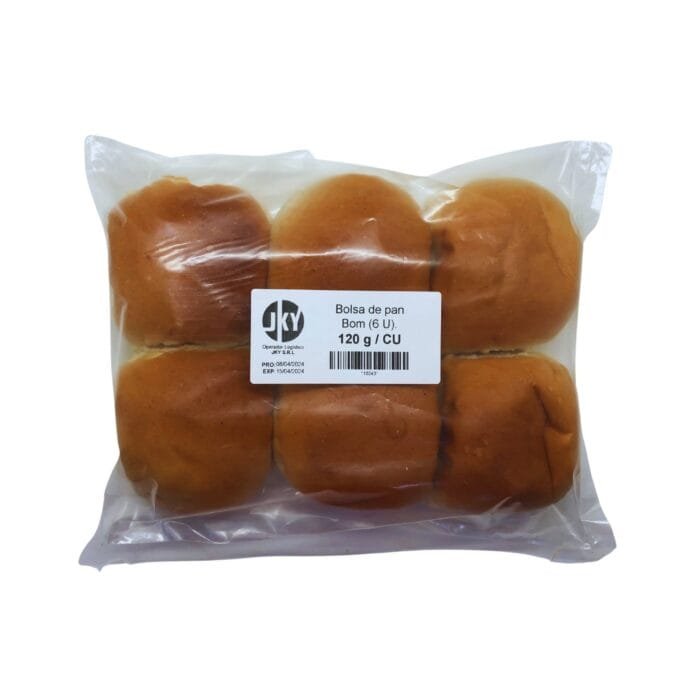 Bolsa de Pan Bun 6 x 80 g - Imagen 1
