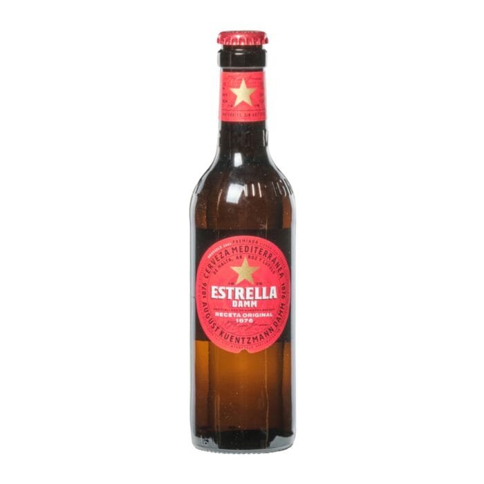 Cerveza Estrella Damm botella 330 mL - Imagen 1