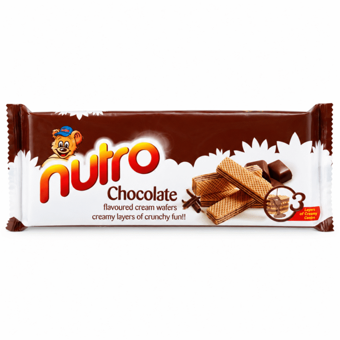 Empaque de galletas wafer Nutro Chocolate Sorbetos rellenos con crema sabor chocolate Nutro 75 g - Imagen 1