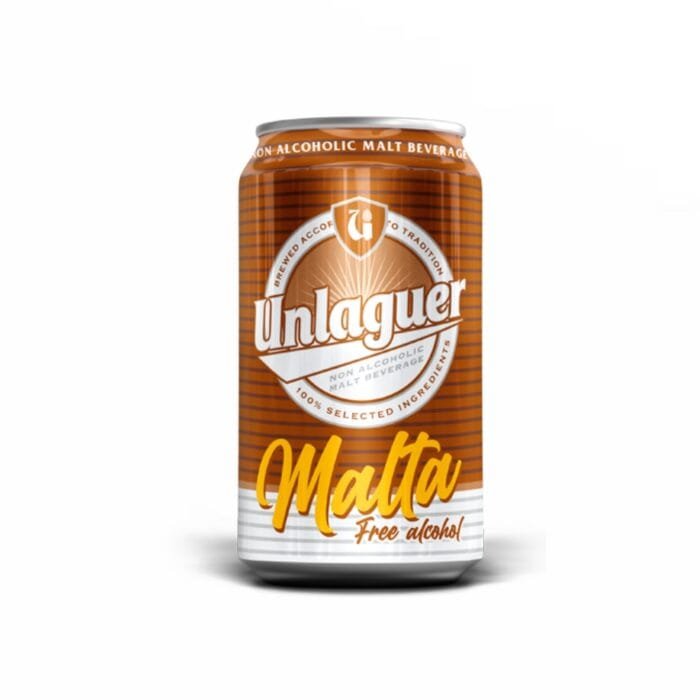 Malta Unlaguer Lata 330 mL - Imagen 1