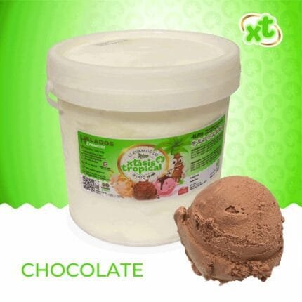 Helado sabor chocolate Xtasis Tropical 4 litros
