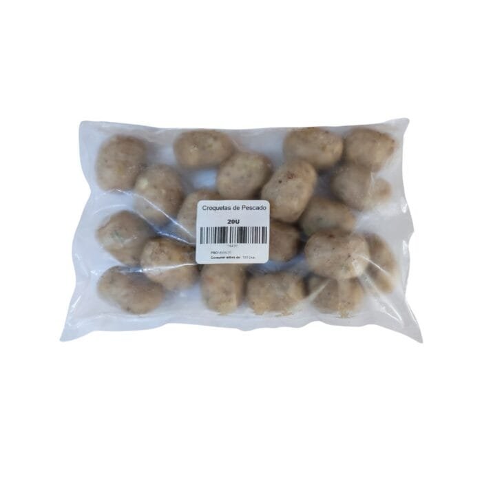 Croquetas de pescado 20 unidades - Imagen 1