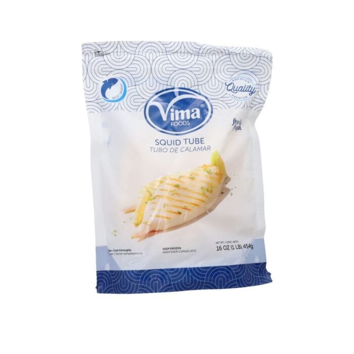 WhatsApp Image 2025-06-07 at 21.12.44 (1) Tubo de calamar Vima Foods 454 g - Imagen 1