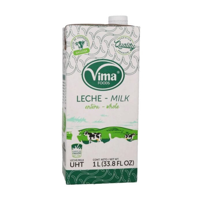 Leche entera Vima Foods 1 L - Imagen 1