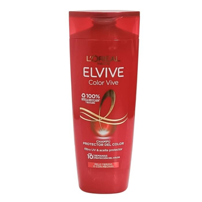 Champú protector para el pelo teñido Elvive L’Oréal París 380 mL - Imagen 1