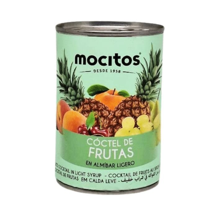 Cóctel de frutas en almíbar ligero Mocitos  420 g - Imagen 1