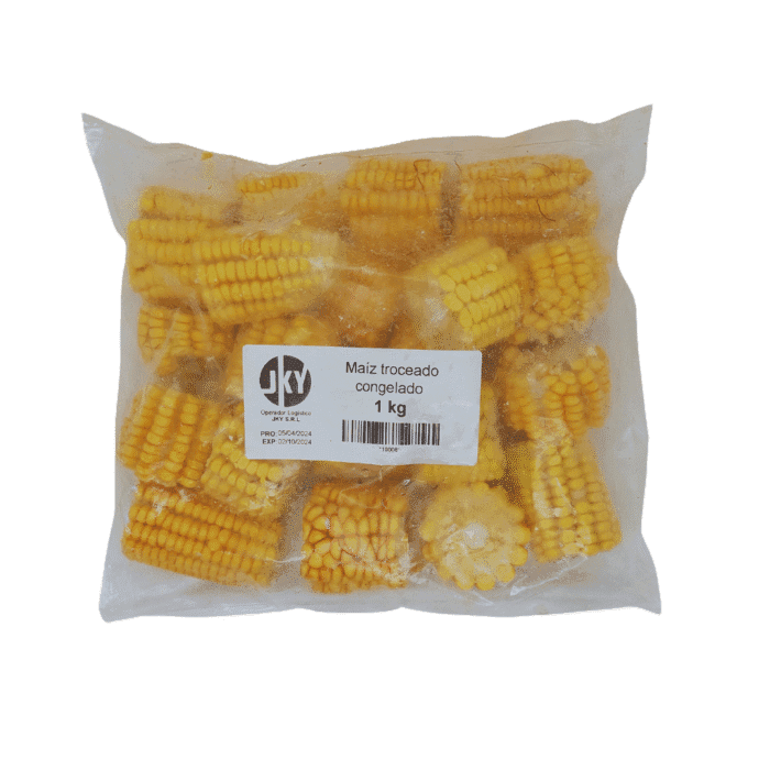 MAIZ TROCEADO Trozos de maíz con mazorca 1 kg - Imagen 1