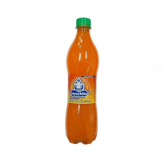 Refresco sabor naranja Jarochito 600 mL - Imagen 1