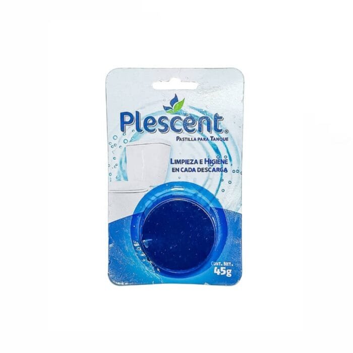 Pastillas Limpiadoras para Sanitarios Plescent - 1 x 45 g - Imagen 1