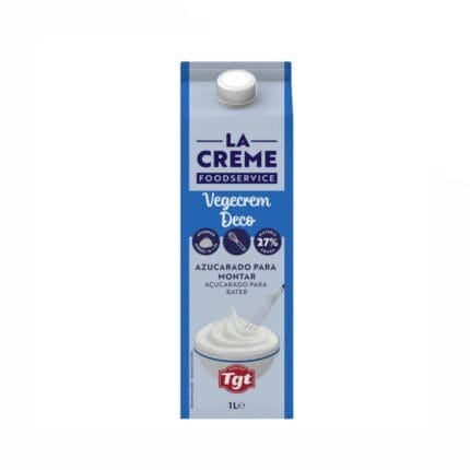 Crema vegetal para decoración La creme 1 L