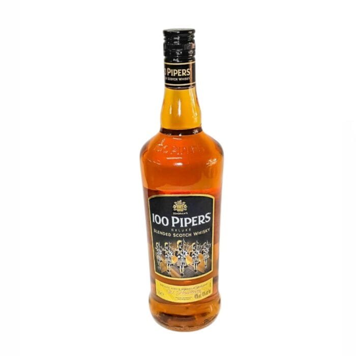 Whisky 100 Pipers 1 L - Imagen 1