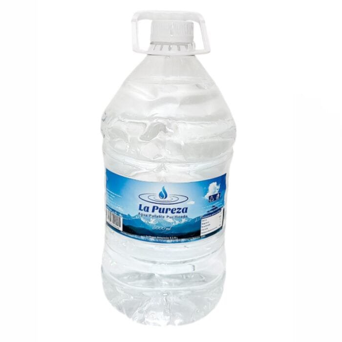 Agua potable purificada La Pureza 5 L - Imagen 1