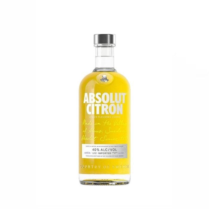 Vodka sabor limón Absolut 750 mL - Imagen 1