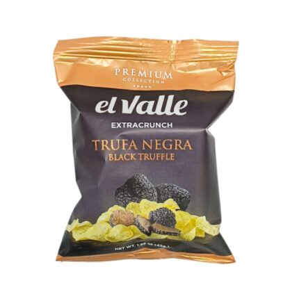 Papas crujientes sabor trufa negra El Valle (45g)