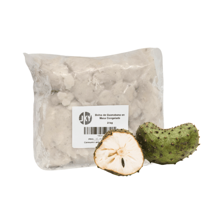 guanabana Pulpa de guanábana congelada 1 kg - Imagen 1