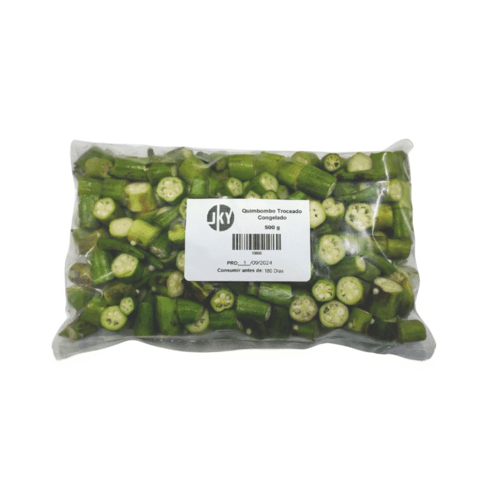 quimbombó troceado 500 g Quimbombó en rodaja congelado 500 g - Imagen 1
