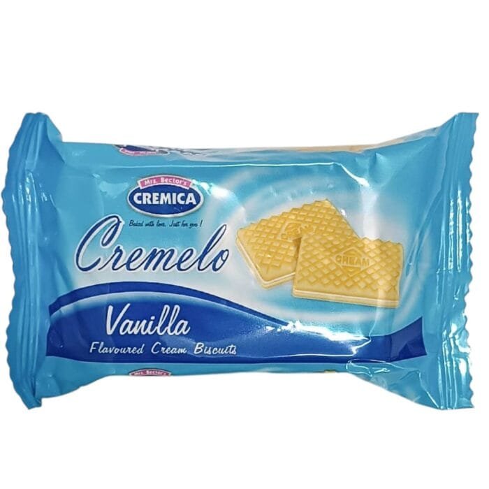 Galletas con crema sabor vainilla Cremica 22 g - Imagen 1