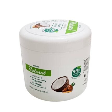 Mascarilla capilar de argán y aceite de coco Aroma Natural 450 ml