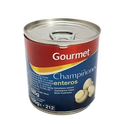 Champiñones enteros Gourmet 185 g