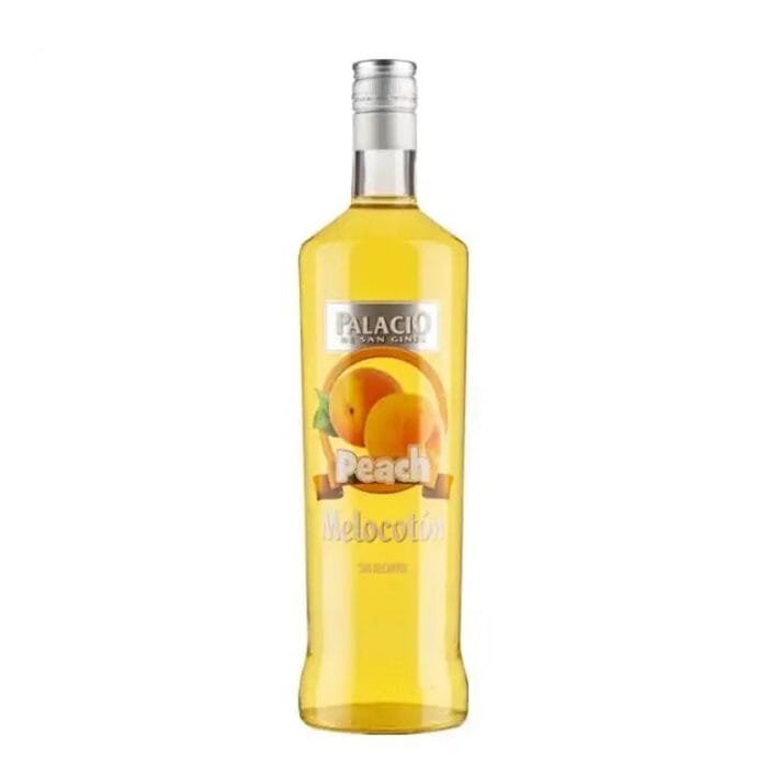 Licor de melocotón Palacio de San Guinés - Imagen 1