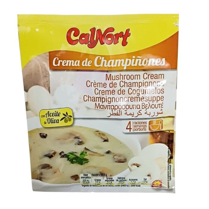 Crema de champiñones Calnort 66 g - Imagen 1
