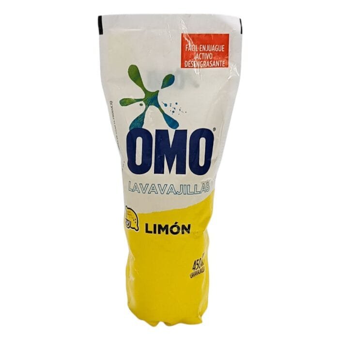 Lavavajillas aroma limón OMO 450 g - Imagen 1