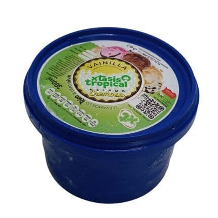 Helado sabor Vainilla Xtasis Tropical 250ml
