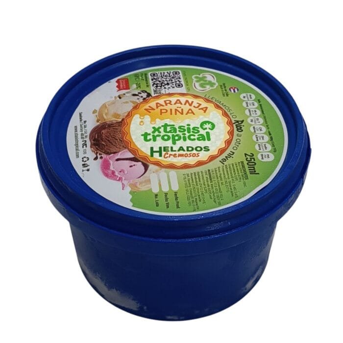 photo_2025-09-22_15-43-54 Helado sabor Naranja Piña Xtasis Tropical 250ml - Imagen 1