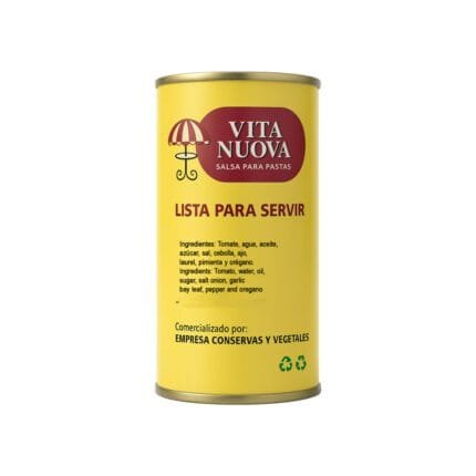 Salsa para pastas Vita Nuova 435 g
