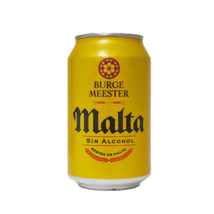 Malta sin alcohol Burges Meester 330 ml