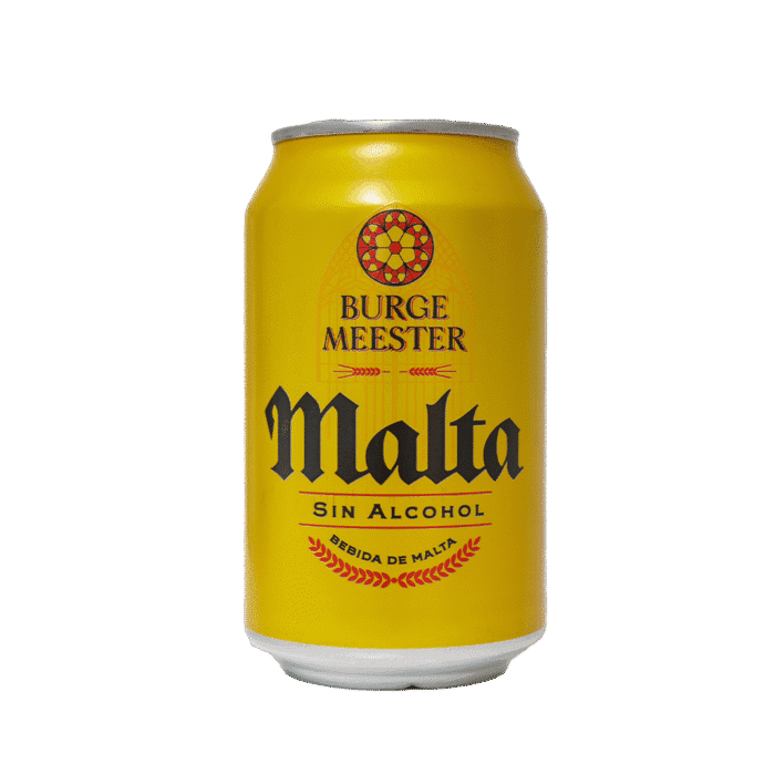Malta sin alcohol Burges Meester 330 ml - Imagen 1
