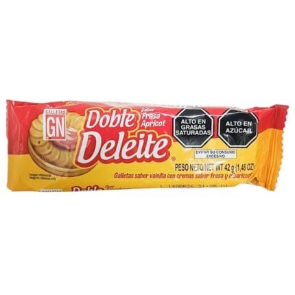 Galleta Rellena sabor fresa Doble Deleite  42 g