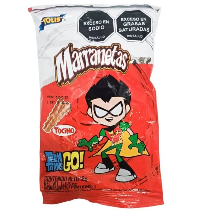 Pellys sabor tocino Marranetas 18 g - Imagen 1