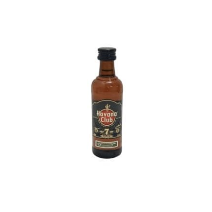 Ron Habana Club Añejo 7 años Miniaturas  40 ml