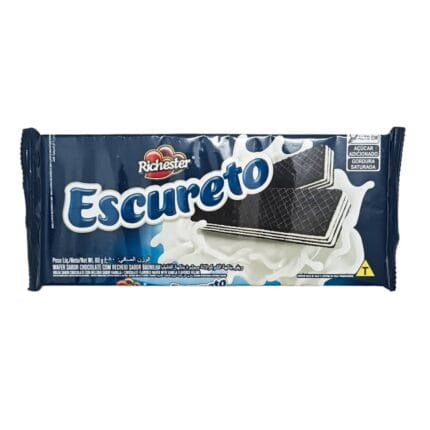 Sorbeto sabor chocolate con relleno sabor vainilla Escureto Richester 80 g