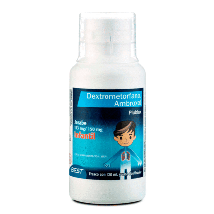 Ambroxol/ Dextrometorfano 150/113 mg Jarabe Infantil 120 ml