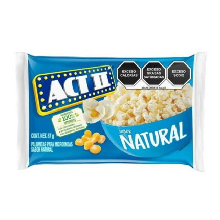 Palomitas para microondas ACT II naturales 87 g