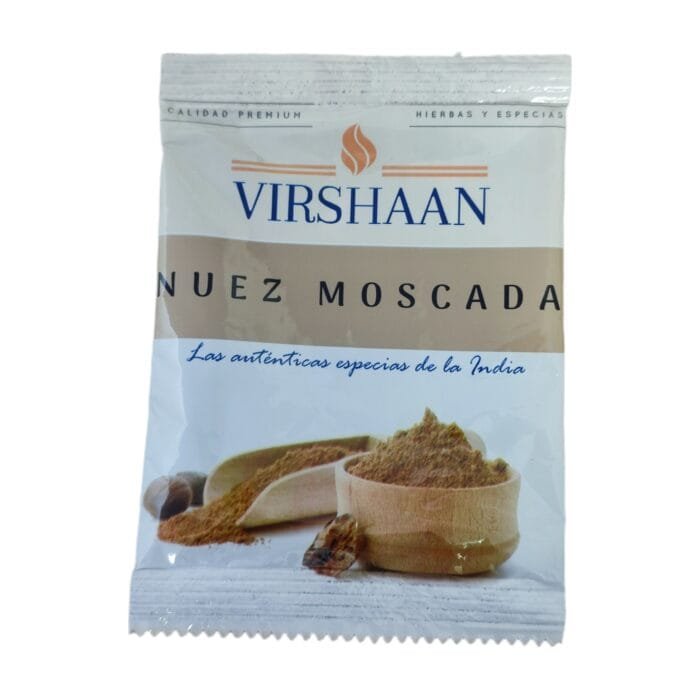 Nuez moscada molida Virshaan 10 g - Imagen 1