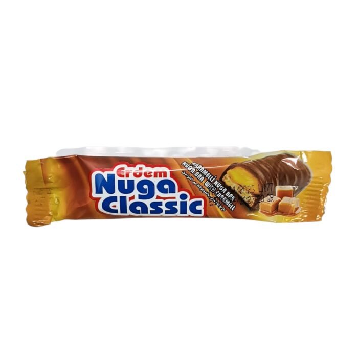 Barra de nuga con cacahuates y caramelo Erdem 20 g - Imagen 1