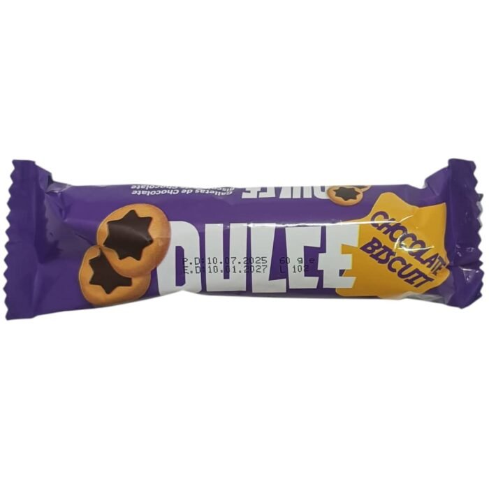Galletas estrella con crema sabor a chocolate Dulce  60 g - Imagen 1