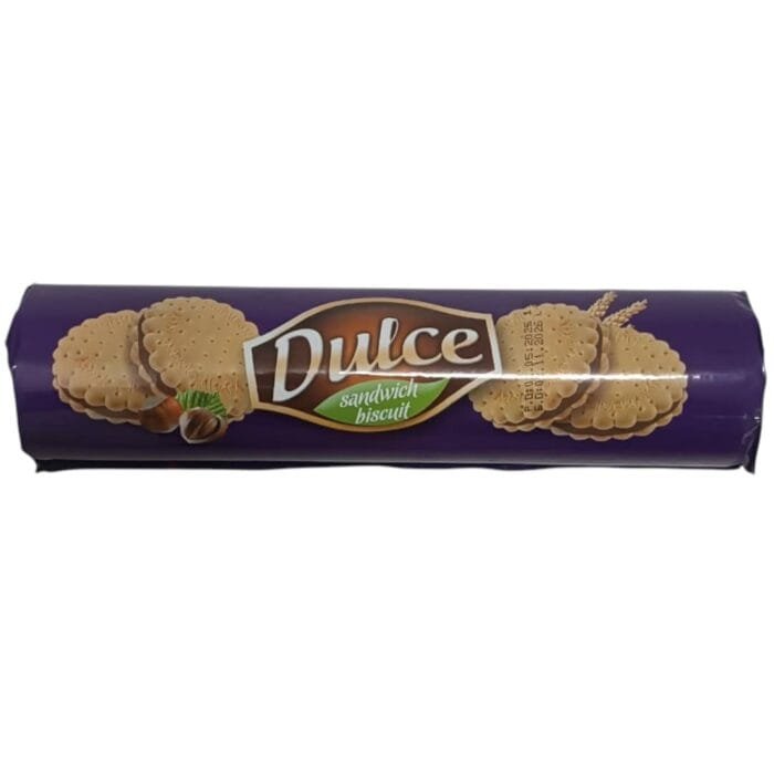 Galleta rellena con crema sabor avellana Dulce 150 g - Imagen 1