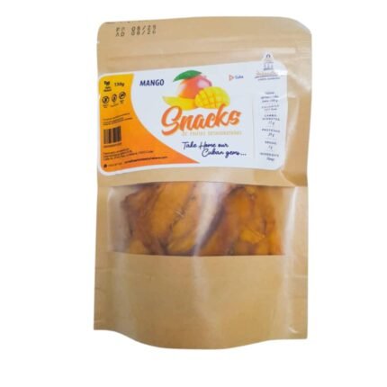 Snacks de mango frutas deshidratadas Habanatados 130 g