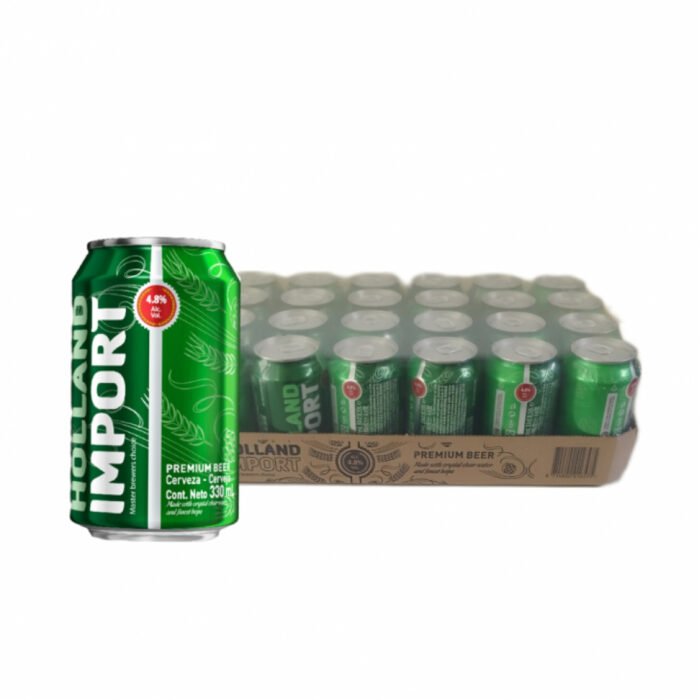 Caja de cerveza Holland Import 24 x 330 ml - Imagen 1