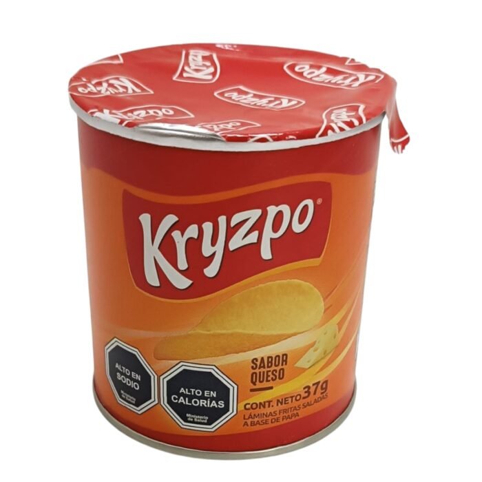 Papas sabor queso Kryzpo 37 g - Imagen 1