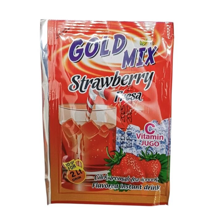 Refresco instantáneo sabor fresa Vivi Fresh Erdem 10 g - Imagen 1